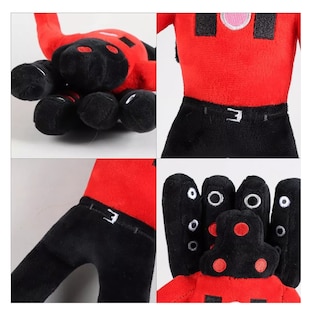 Foto 4 | Foto 4 | Peluche Titan Speakerman Juguete Niños Regalo 32 Cm Rojo/negro