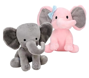 Foto 1 | Foto 1 | Elefante de Peluche Lab.G 2 Piezas