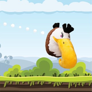 Foto 2 | Foto 2 | Muñeca De Peluche Mighty Eagle Angry Birds De 33 Cm Con Licencia Oficial - Venta Internacional.