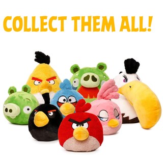 Foto 7 | Foto 7 | Muñeca De Peluche Mighty Eagle Angry Birds De 33 Cm Con Licencia Oficial - Venta Internacional.