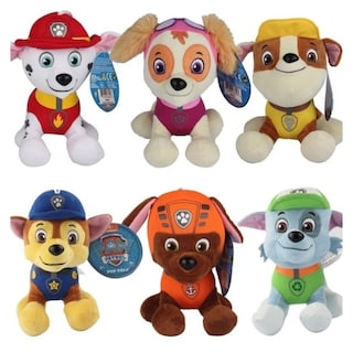 Foto 1 | Foto 1 | Set De 6 Piezas De Peluche Zuma De La Patrulla Canina - Venta Internacional.