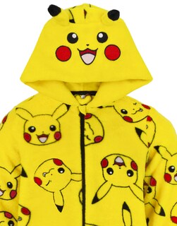 Foto 5 | Foto 5 | Mono Pokémon Para Niños Pikachu Amarillo Con Orejas 3d De 11 A 12 Años - Venta Internacional.