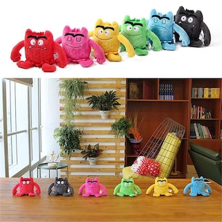 Foto 4 | Foto 4 | Set De Muñecos De Dibujos Animados De Monster Little Monster De Peluche En Color - Venta Internacional.