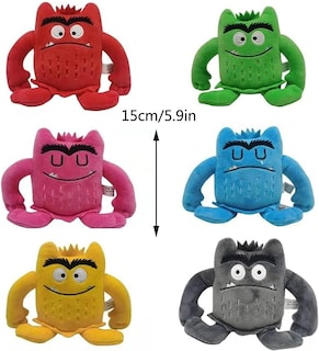 Foto 7 | Foto 7 | Set De Muñecos De Dibujos Animados De Monster Little Monster De Peluche En Color - Venta Internacional.