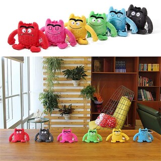 Foto 4 | Foto 4 | Set De Muñecos De Dibujos Animados De Monster Little Monster De Peluche En Color - Venta Internacional.