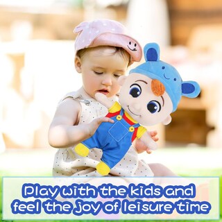 Foto 3 | Foto 3 | Muñeco De Peluche Para Niños Pequeños, Acurrucado, 33 Cm, Dibujos Animados - Venta Internacional.