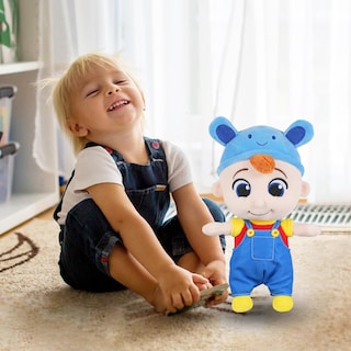 Foto 6 | Foto 6 | Muñeco De Peluche Para Niños Pequeños, Acurrucado, 33 Cm, Dibujos Animados - Venta Internacional.
