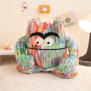 Foto 4 | Foto 4 | Muñeca De Peluche Color Monster, 25 Cm, Juguete De Dibujos Animados Para Niños - Venta Internacional.