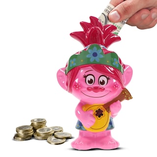 Foto 2 | Foto 2 | Guitarra Poppy Silver Buffalo Trolls World Tour De Coin Bank - Venta Internacional.
