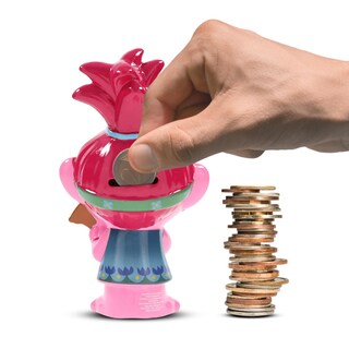 Foto 3 | Foto 3 | Guitarra Poppy Silver Buffalo Trolls World Tour De Coin Bank - Venta Internacional.