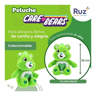 Foto 3 | Foto 3 | Peluche Ruz Care Bears (good Luck Bear 25 Cm Verde)