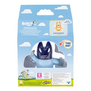 Foto 3 | Foto 3 | Figura De Juguete Elástica Bluey Super Streatchy Con Relleno Blando - Venta Internacional.