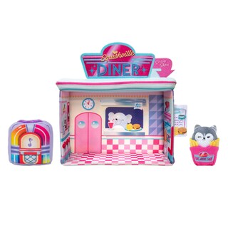 Foto 1 | Foto 1 | Set Squishville Darling Diner Con Heidi The Husky Kids De 5 Cm - Venta Internacional.