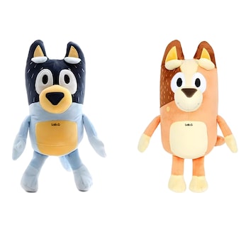 Foto 1 | Foto 1 | Peluche Mamá Y Papá 2 Piezas Bluey Familia Bluey Bingo