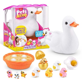 Foto 1 | Foto 1 | Pets Alive Peluche Mama Duck & Baby Surprise Series 1