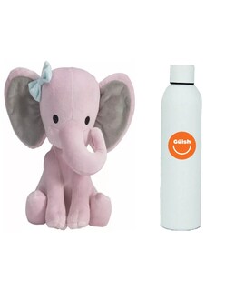 Foto 1 | Foto 1 | Elefante De Peluche + Termo De Agua Güish