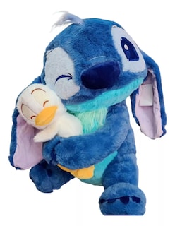 Foto 2 | Foto 2 | Peluche Stitch Guiño Abrazando + Termo De Regalo Güish