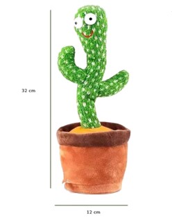 Foto 2 | Foto 2 | Cactus Peluche Bailarín + Termo De Regalo Güish