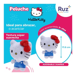 Foto 3 | Foto 3 | Peluche Ruz Sanrio Hello Kitty 18 Cm Azul