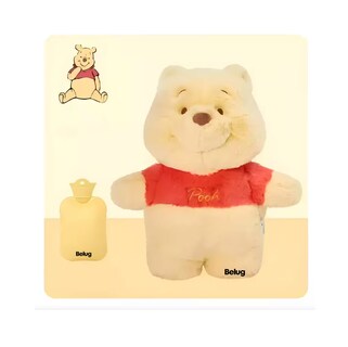 Foto 2 | Foto 2 | Winnie Pooh Hot Water Bolsa Agua Caliente Peluche Menstrual Belug Amarillo