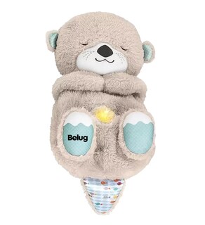 Foto 1 | Foto 1 | Juguete De Peluche Con Música Y Luces Nutria Belug De Color Gris