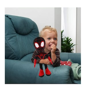 Foto 2 | Foto 2 | Peluche Superhéroe Spider Man 32 Cm 2 Pcs Rojo/negro