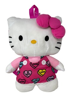 Foto 1 | Foto 1 | Mochila De Felpa Fast Forward Hello Kitty Heart Love 33 Cm - Venta Internacional.