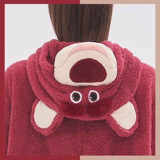 Foto 3 | Foto 3 | Disfraz De Pijama Gonaap Con Forma De Oso Rosa, Unisex, Adulto, Xxl - Venta Internacional.