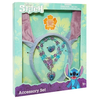 Foto 2 | Foto 2 | Conjunto De Diademas Luv Her Disney Stitch Para Niñas Mayores De 3 Años - Venta Internacional.