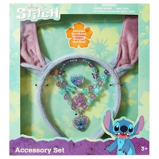Foto 3 | Foto 3 | Conjunto De Diademas Luv Her Disney Stitch Para Niñas Mayores De 3 Años - Venta Internacional.
