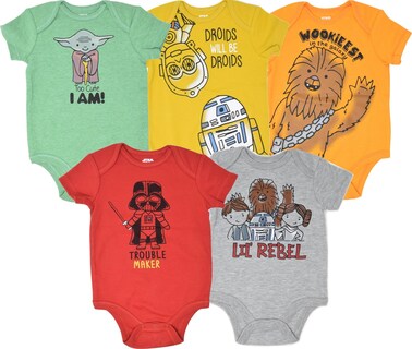 Foto 1 | Foto 1 | Body Star Wars Para Bebés Y Niños De 3 A 6 Meses, Paquete De La Princesa Leia - Venta Internacional.