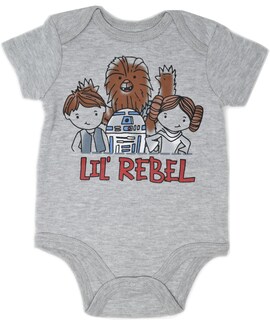 Foto 6 | Foto 6 | Body Star Wars Para Bebés Y Niños De 3 A 6 Meses, Paquete De La Princesa Leia - Venta Internacional.
