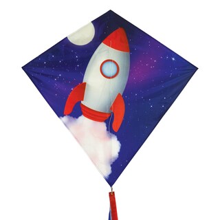 Foto 1 | Foto 1 | Tela Ripstop Kite In The Breeze Rocket De 76 Cm Con Cola - Venta Internacional.