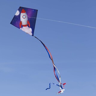 Foto 4 | Foto 4 | Tela Ripstop Kite In The Breeze Rocket De 76 Cm Con Cola - Venta Internacional.