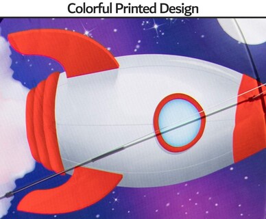 Foto 7 | Foto 7 | Tela Ripstop Kite In The Breeze Rocket De 76 Cm Con Cola - Venta Internacional.