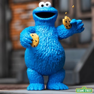 Foto 4 | Foto 4 | Figura De Acción Super7 Sesame Street Reaction Cookie Monster - Venta Internacional.