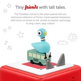 Foto 2 | Foto 2 | Figura De Juguete Con Audio Tonies The Pigeon De La Serie Mo Willems - Venta Internacional.