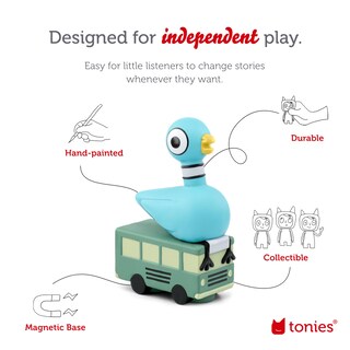 Foto 3 | Foto 3 | Figura De Juguete Con Audio Tonies The Pigeon De La Serie Mo Willems - Venta Internacional.