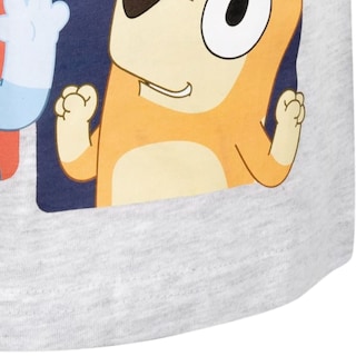 Foto 6 | Foto 6 | Camiseta Bluey Bingo Dad Para Niños Pequeños, 5 Unidades, Azul/gris, Paquete De 2 - Venta Internacional.