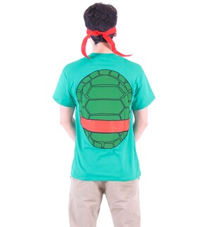 Foto 2 | Foto 2 | Disfraz De Tortuga Ninja Mutante Adolescente Tmnt Raphael Para Adultos, Xxl - Venta Internacional.
