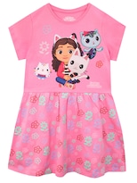 Vestido Dreamworks Gabby's Dollhouse Girls Gabby Floral De 5 Años - Venta Internacional.