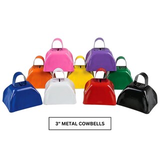 Foto 2 | Foto 2 | Toy Cowbells Rhode Island, Novedosos, Metal, Colores Surtidos (12) - Venta Internacional.