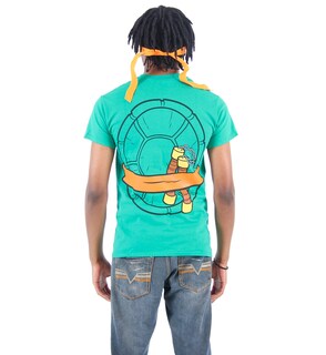 Foto 2 | Foto 2 | Disfraz De Teenage Mutant Ninja Turtles Tmnt Michelangelo Para Adulto - Venta Internacional.