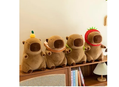 Foto 5 | Foto 5 | Xtellar Peluche Capibara Kawaii De 35cm, Ideal Para Niños Y Bebés, Regalo Espectacular Y Realista