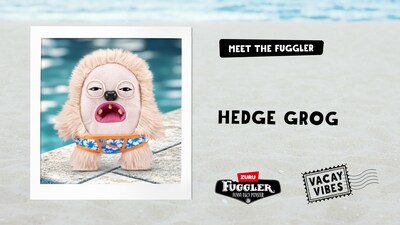 Foto 6 | Foto 6 | Peluche Fuggler Vacay Vibes Hedge Grog Cream De Zuru - Venta Internacional.