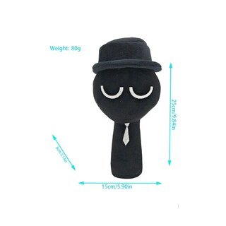 Foto 2 | Foto 2 | Juguetes De Peluche Belug 2pz Negro Azul