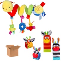 Peluche Sonaja Belug  5pcs Multicolor