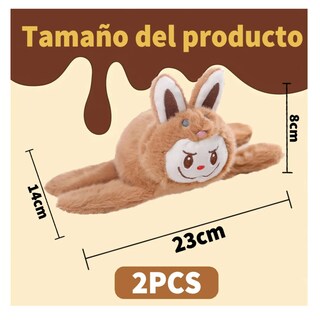 Foto 2 | Foto 2 | Juguetes Peluches 2pcs Belug Marrón Claro