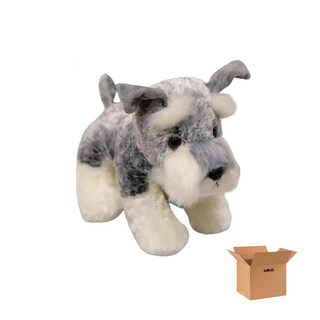 Foto 1 | Foto 1 | Peluche Perrito Schnauzer Lab.g Gris Blanco
