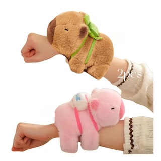 Foto 3 | Foto 3 | 2pz Capibaras Peluche Lab.g Rosa Café